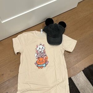 Disney Aristocats tee with Mickey ears hat